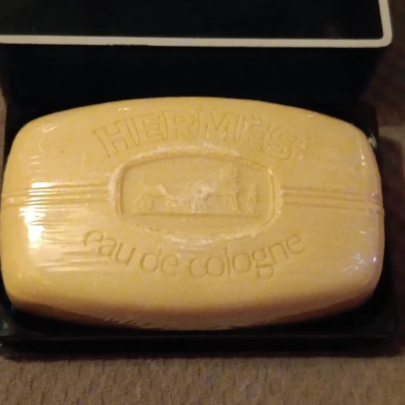 NIB HERMES EAU DE COLOGNE SOAP BA 5 OZ - Picture 2 of 5